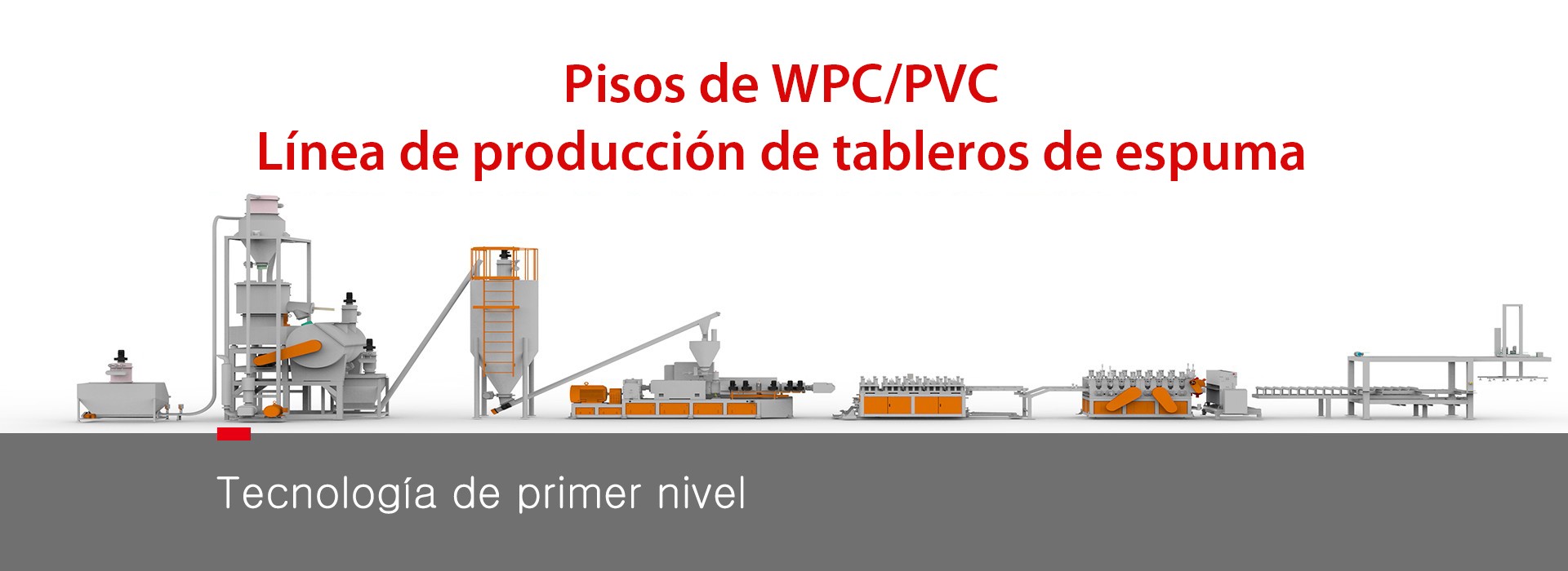Línea de producción de tableros de espuma de PVC/pisos de WPC